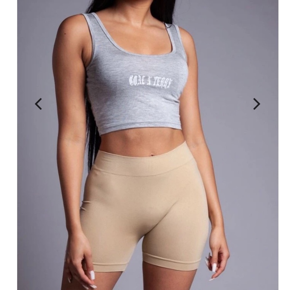 Coal n terry biker shorts